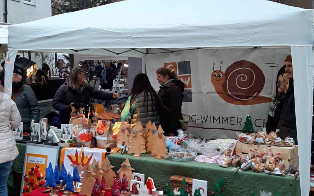 Weihnachtsmarkt in Lahr mit der Georg-Wimmer-Schule